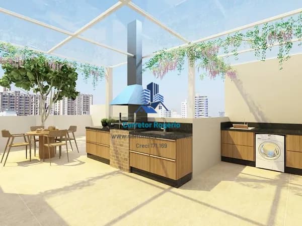 Cobertura sem Condomínio em Construção com 02 Quartos à venda, por R$ 380.000 - Vila Camilópolis - Santo André/SP