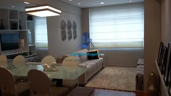 Apartamento residencial de 95 M² com 02 Dormitórios (sendo 01 suíte) à venda, Taboão, São Bernardo do Campo.