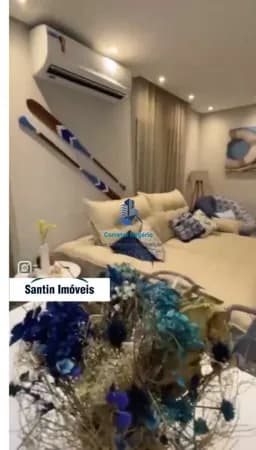 Apartamento *Porteira Fechada *, 03 quartos, (01 suíte ) Finíssimo acabamento, Vaga de garagem à venda, 90 m² - Parque Enseada - Guarujá/SP