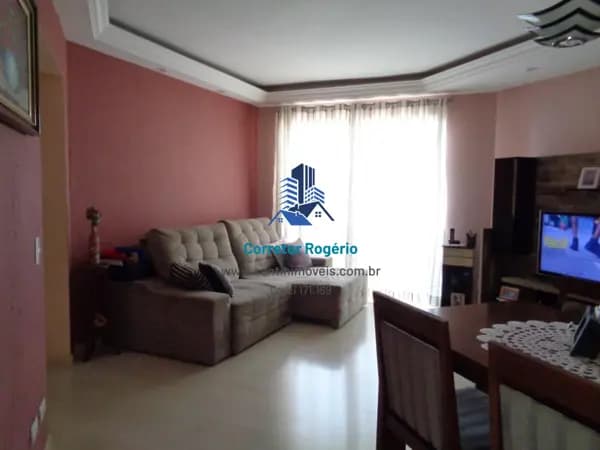 Apartamento com 3 dormitórios(01 suíte)Lazer e 02 Vagas à venda, 86 m² por R$ 515.000 - Vila Assunção - Santo André/SP