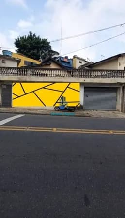 Terreno com 01 casa e uma edícula , Vaga para 02 Veículos à venda, 161 m² por R$ 400.000