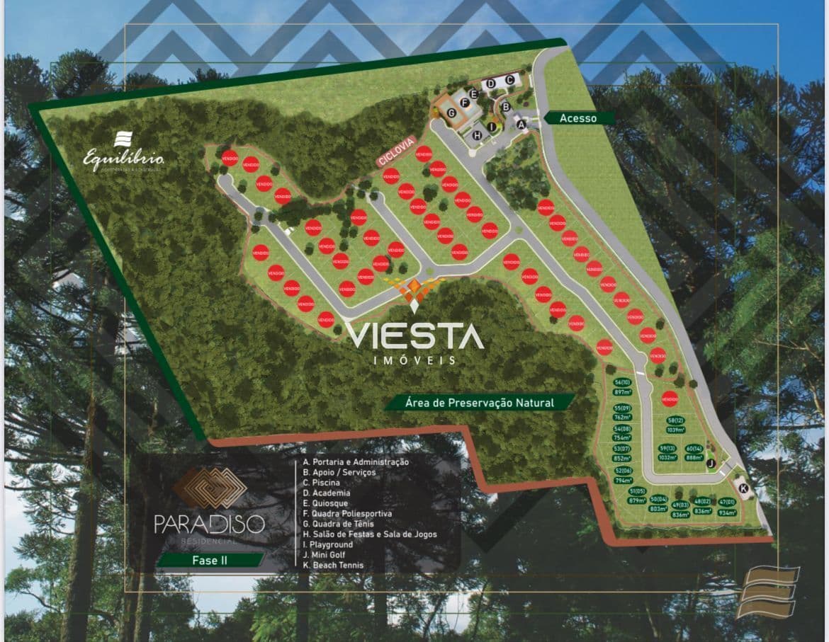 Lote em Condomínio Fechado com 760m² próximo a VOLVO em Augusta | Curitiba