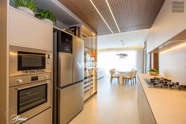 Garden suspenso 18º andar- com 215,18m² privativos + 38,02m² terraço descoberto com 3 suítes e 3 Vagas- JUVEVÊ.