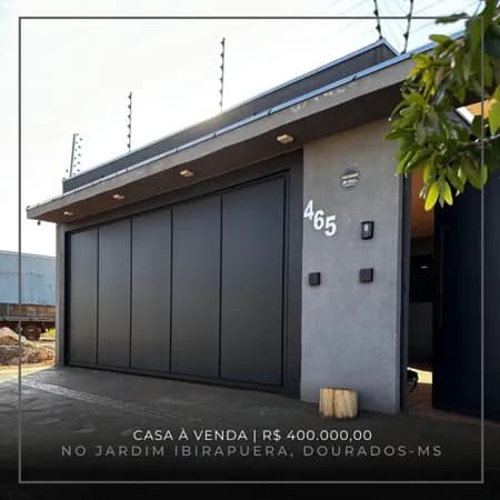 Casa com 2 dormitórios à venda, 120 m² por R$ 400.000,00 - Ibirapuera - Dourados/MS