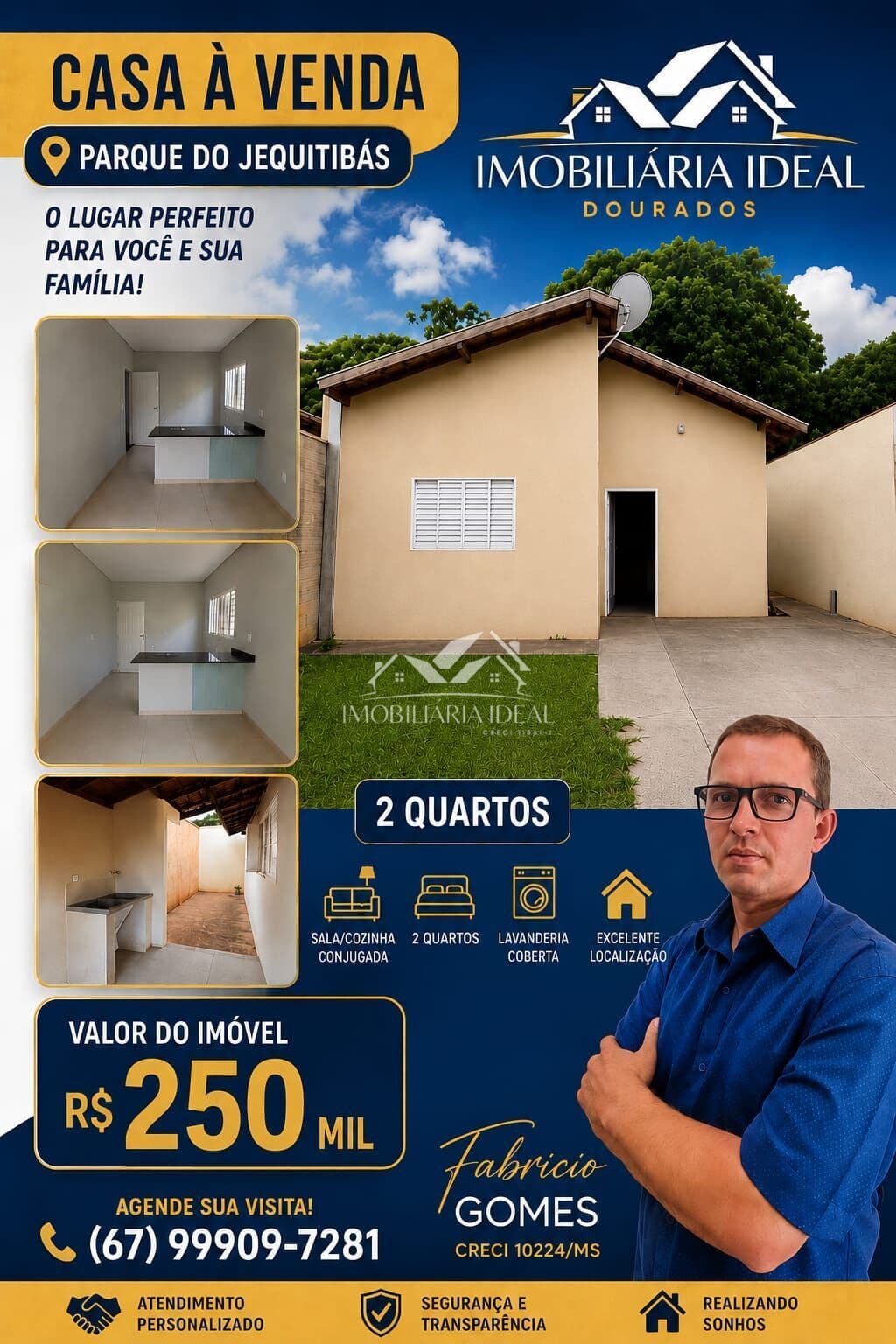 Casa a Venda Parque dos Jequitibás, Dourados/MS