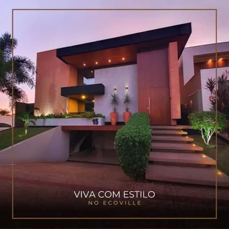 Casa com 3 dormitórios à venda, 267 m² por R$ 2.600.000,00 - Ecoville - Dourados/MS