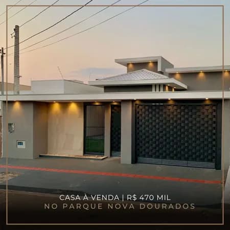 Casa com 2 dormitórios sendo 01 Suíte à venda