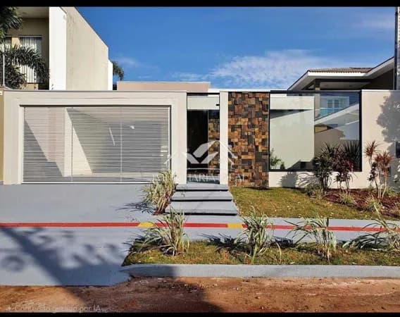 Casa Térrea em Jardim Mônaco, Dourados/MS