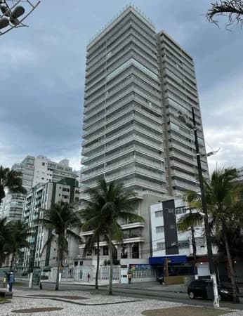 Apartamento Alto Padrão Praia Grande Aviação Frente ao mar andar alto 4 Suites 2 vagas