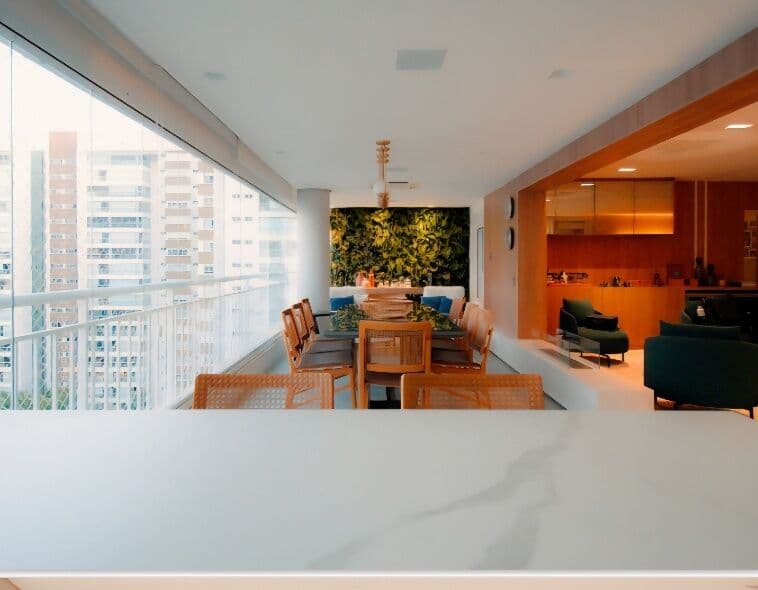 Apartamento Alto Padrão Premier 198m2 vista bulevar e piscina mobiliado com 3 suites