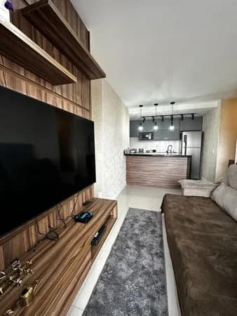 Apartamento Locação !!!!Padrão Moov espaço Cerâmica 68m² com 2 vagas mobiliado