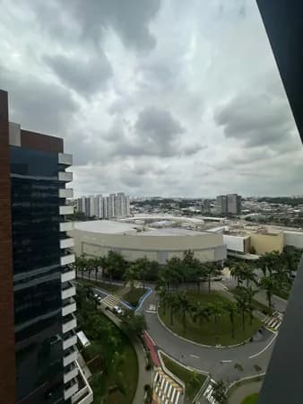 Sala Comercial Torre Way 88m² ao lado do Park Shopping SCS - 2 vagas ar condicionado