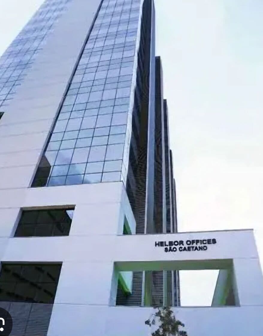 Sala Comercial Helbor Office 40 m² com 1 vaga pronta para uso centro SCS