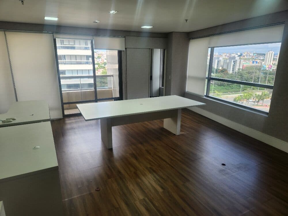 Sala Comercial Torre Way Espaço Cerâmica SCS 60 m² com 1 vaga mobiliada