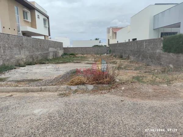 Terreno Murado no Residencial Ecoville, Bairro Rincão Mossoró/RN.