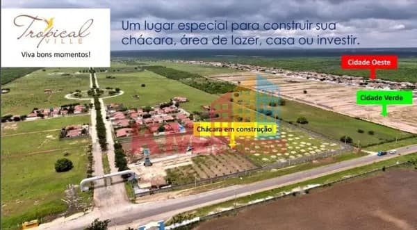 VENDA! Terrenos no Loteamento Tropical Ville em Mossoró-RN!