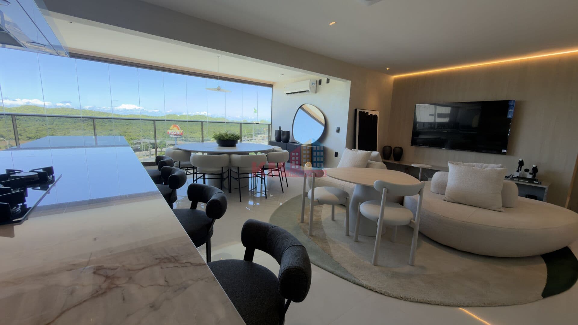 VISTAMAR CAPIM MACIO NATAL RN – Apartamento alto padrão com varanda gourmet