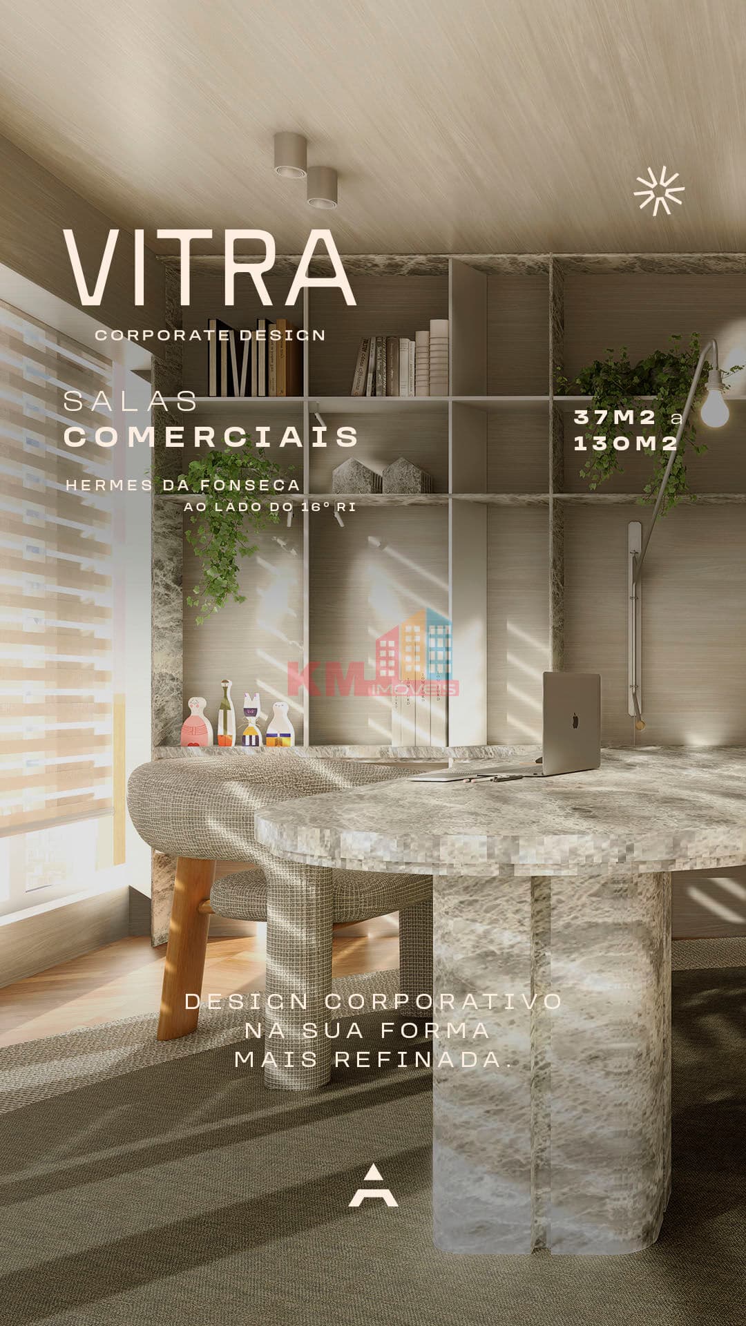 Vitra Corporate Design | Sala comercial no Tirol Natal RN