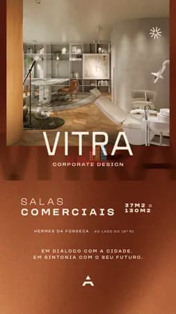 Vitra Corporate Design | Sala comercial premium no Tirol Natal RN