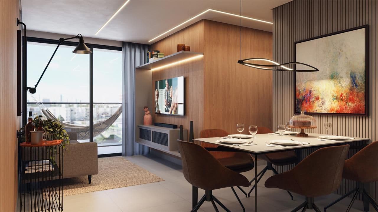 Apartamento 3 quartos.