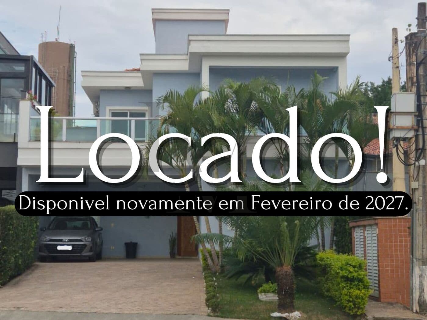 Casa Alto Padrão Para Locação, Dentro do Condomínio Aruã