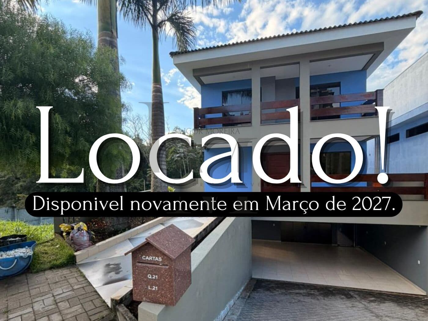 Casa Alto Padrão Para Locação, Dentro do Condomínio Aruã Brisas