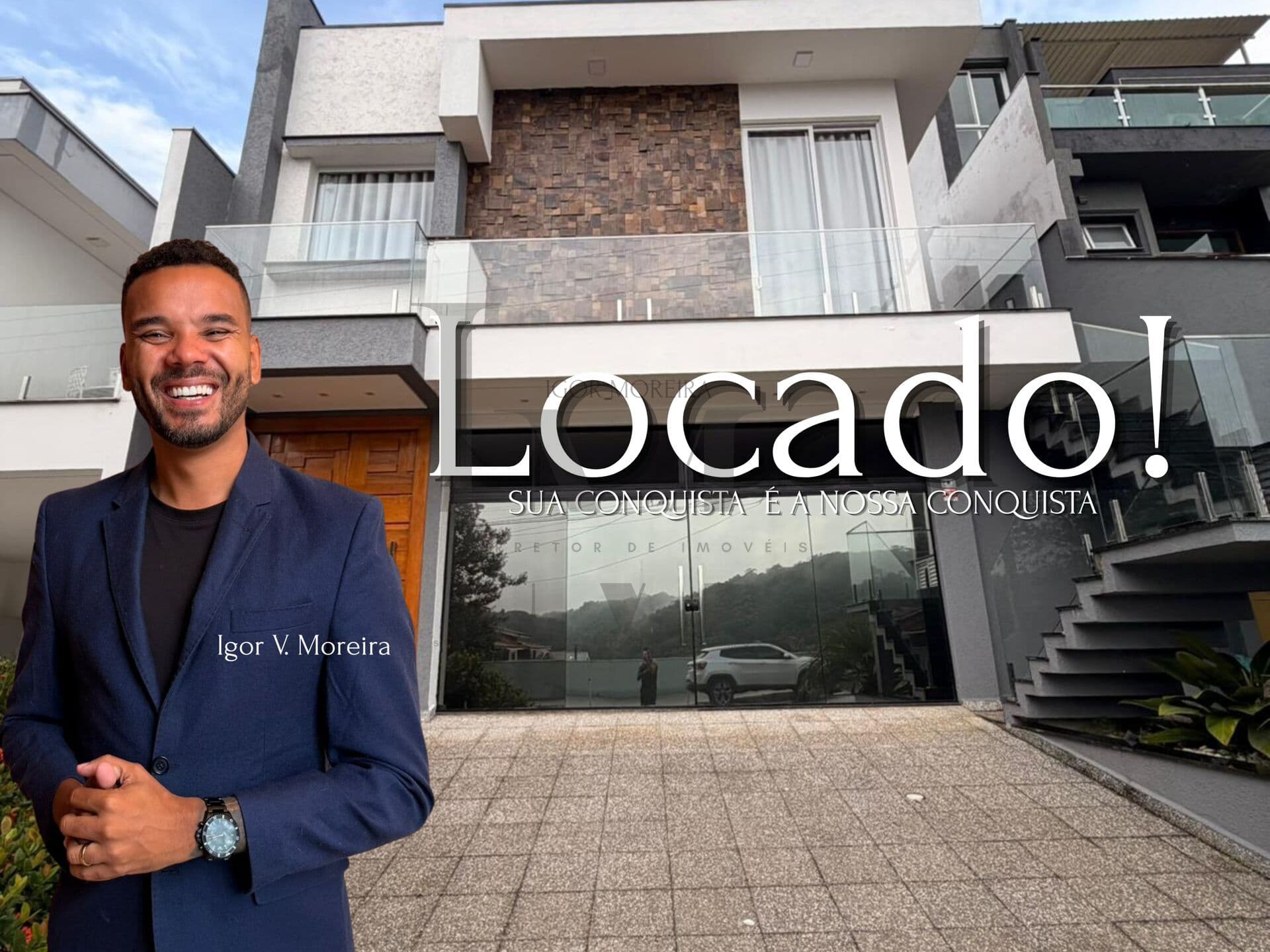 Casa Alto Padrão Para Locação, Dentro do Condomínio Aruã