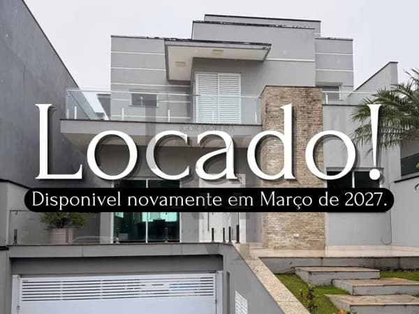 Casa Alto Padrão Para Locação, Dentro do Condomínio Aruã