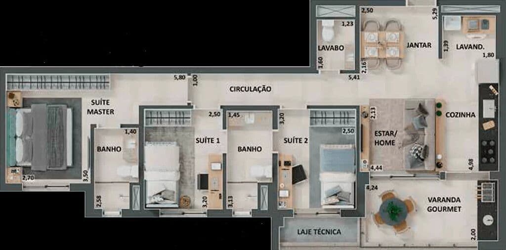 Apartamento em Uberlândia - Gávea