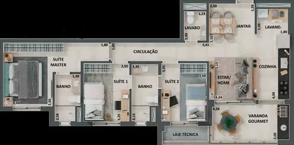 Apartamento em Uberlândia - Gávea