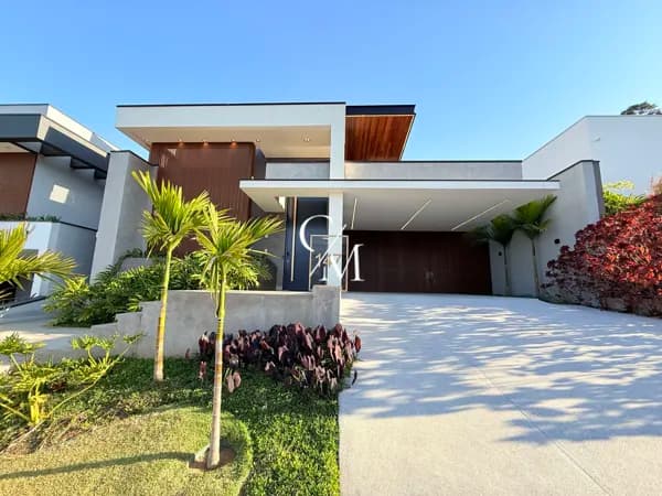 Casa Térrea Moderna no Condomínio Reserva Marajoara em Jundiaí/SP