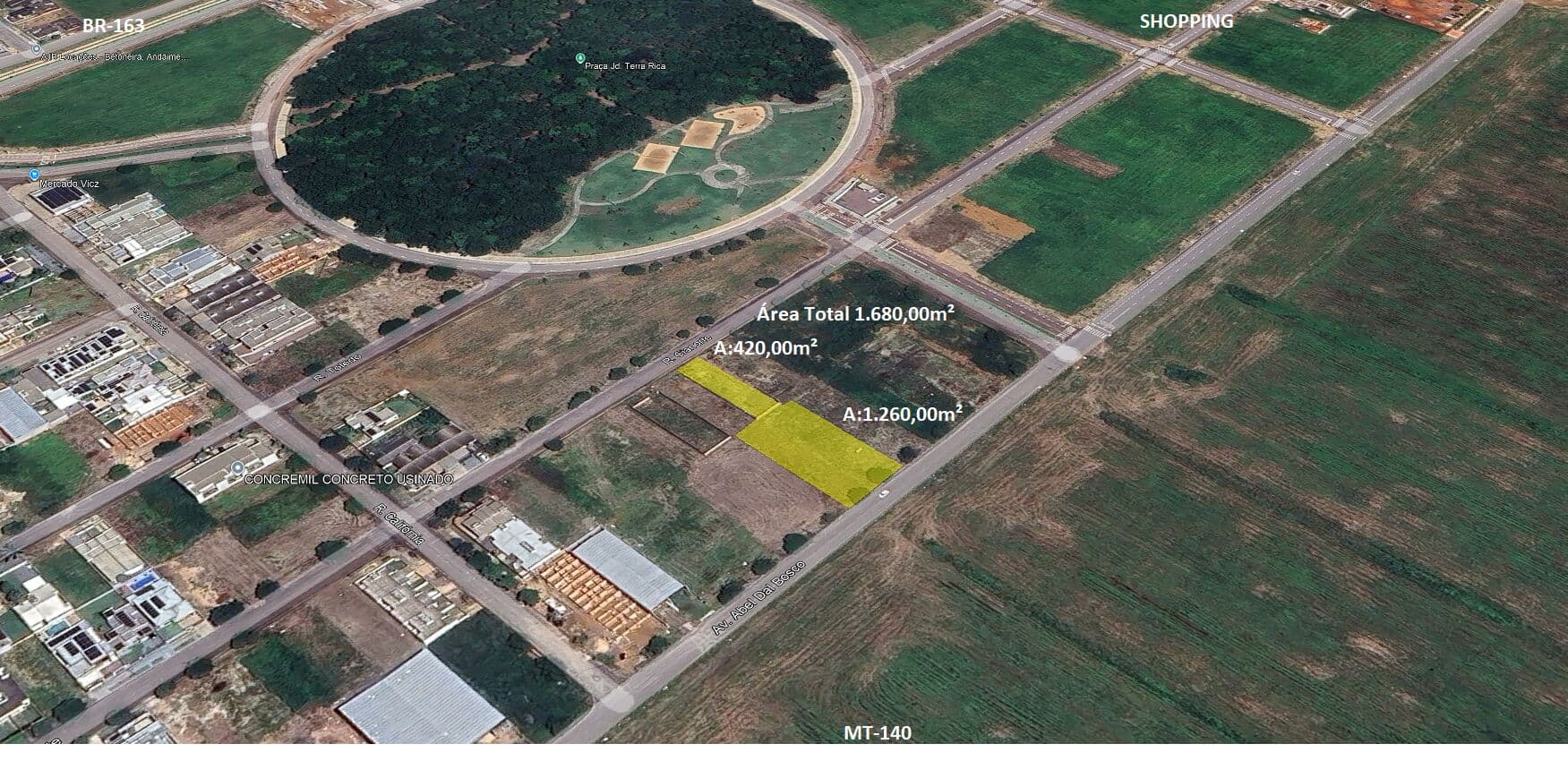 Lote/Terreno em Sinop - Jardim Terra Rica