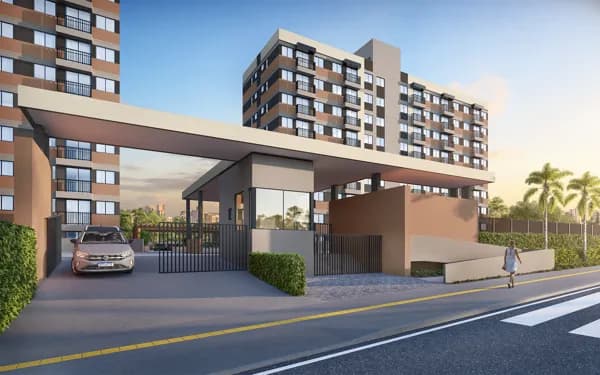 Lançamento VIVAI São Rafel 2/4 com varanda próximo ao Shopping Ponto Alto