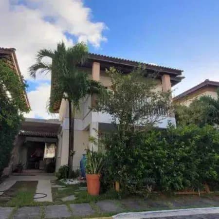 Casa Duplex, Nascente, 3/4, 1 Suíte, 170m2, 2 Vagas, em Condomínio, Stella Maris, Salvador / BA,Condomínio Costa do Atlântico . Casa linda e maravilhosa com jardim.