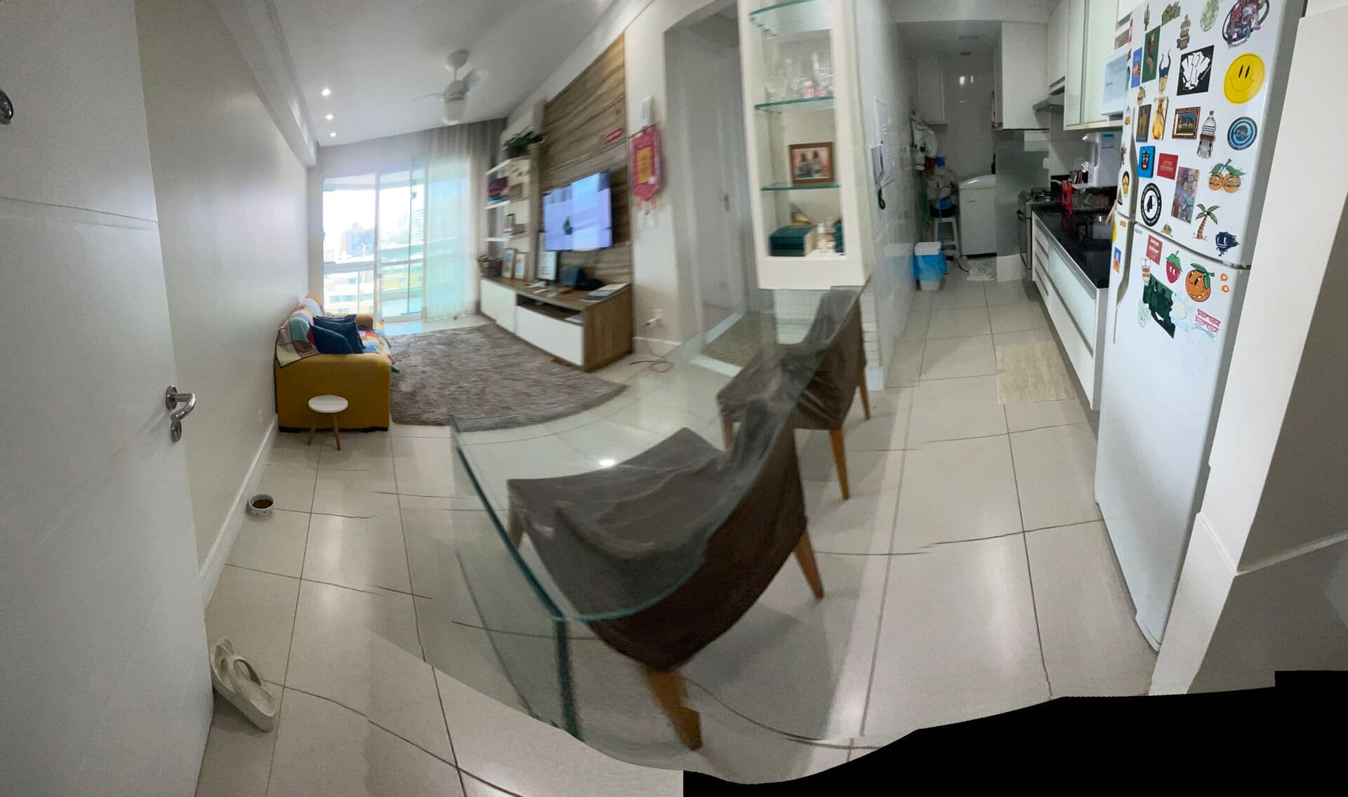 Apartamento 1/4 e Sala- Vista Mar- Próximo ao antigo Centro de Convenções com