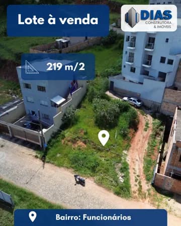 Lote/Terreno em Conselheiro Lafaiete - Funcionarios