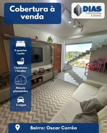 Cobertura para comprar Oscar Corrêa Conselheiro Lafaiete
