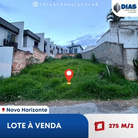 Lote para comprar Novo Horizonte Conselheiro Lafaiete