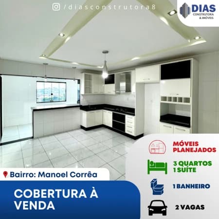 Cobertura para comprar Manoel Corrêa Conselheiro Lafaiete
