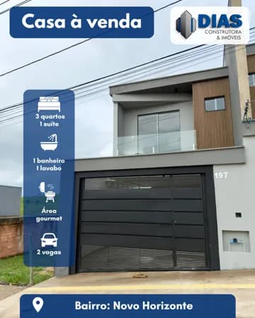 Casa para comprar Novo Horizonte Conselheiro Lafaiete