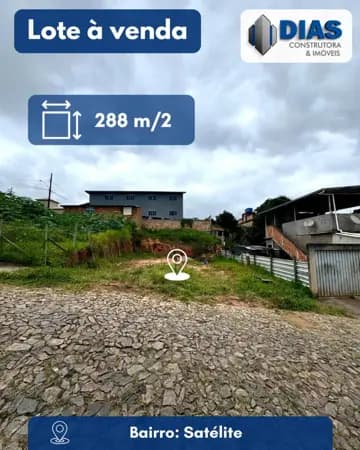 Lote para comprar Satélite Conselheiro Lafaiete