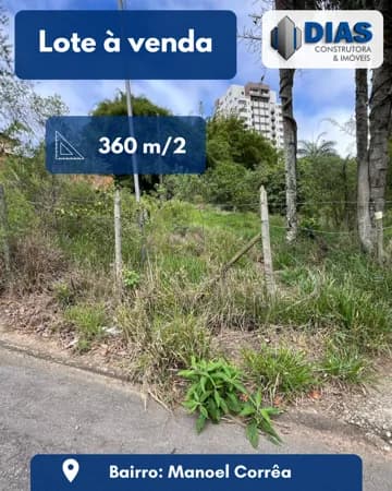 Lote/Terreno em Conselheiro Lafaiete - Manoel Corrêa