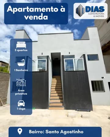 Apartamento para comprar Santo Agostinho Conselheiro Lafaiete