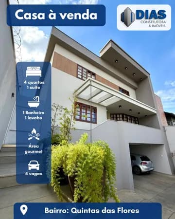 Casa em Conselheiro Lafaiete - Quinta das Flores