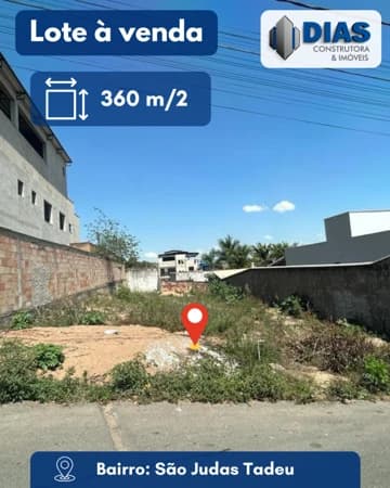 Lote para comprar São Judas Tadeu Conselheiro Lafaiete