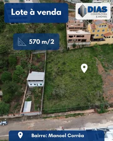 Lote/Terreno em Conselheiro Lafaiete - Manoel Corrêa
