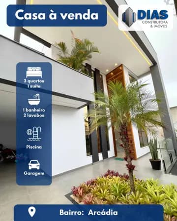 Casa para comprar Arcádia Conselheiro Lafaiete