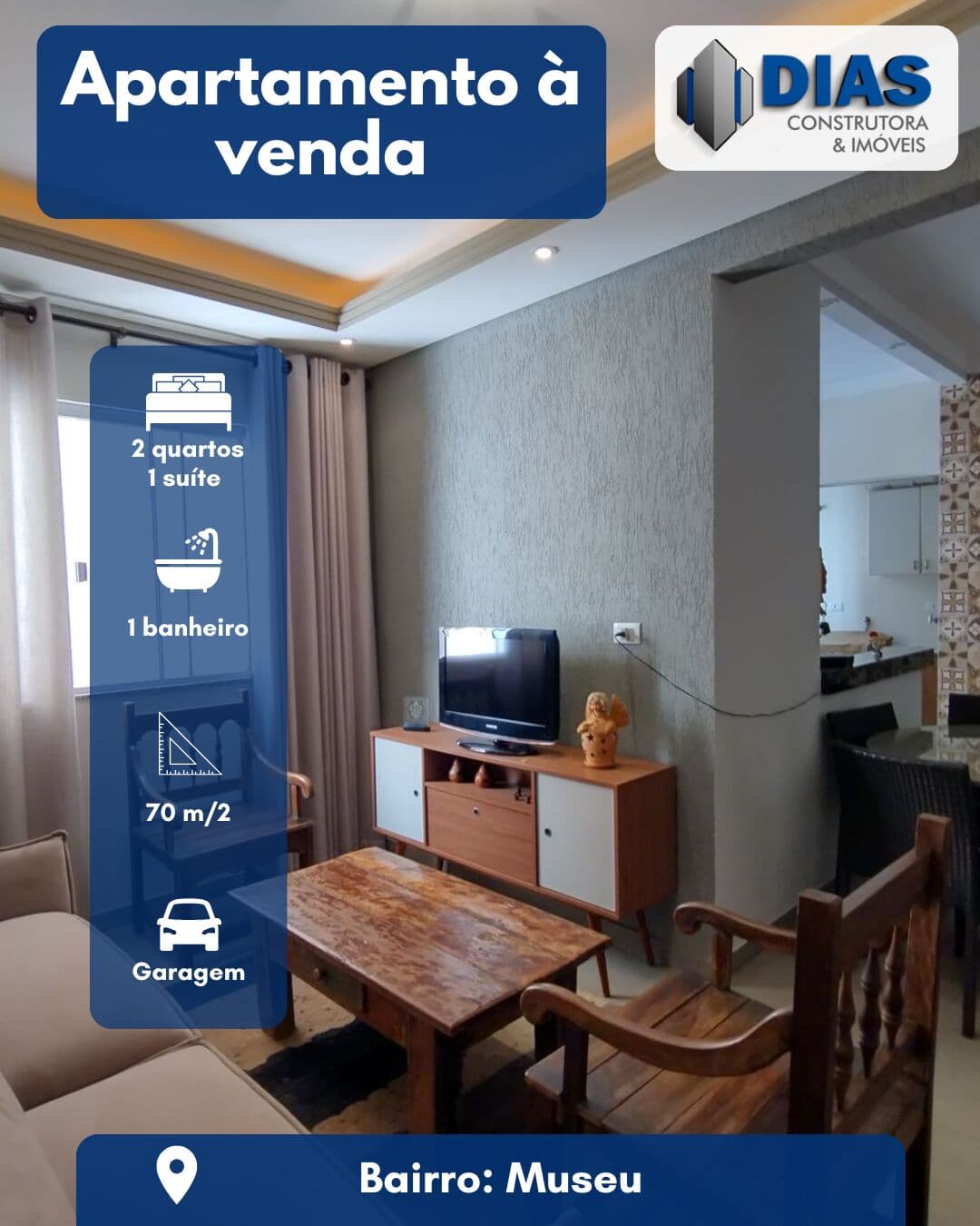 Apartamento em Conselheiro Lafaiete - Museu