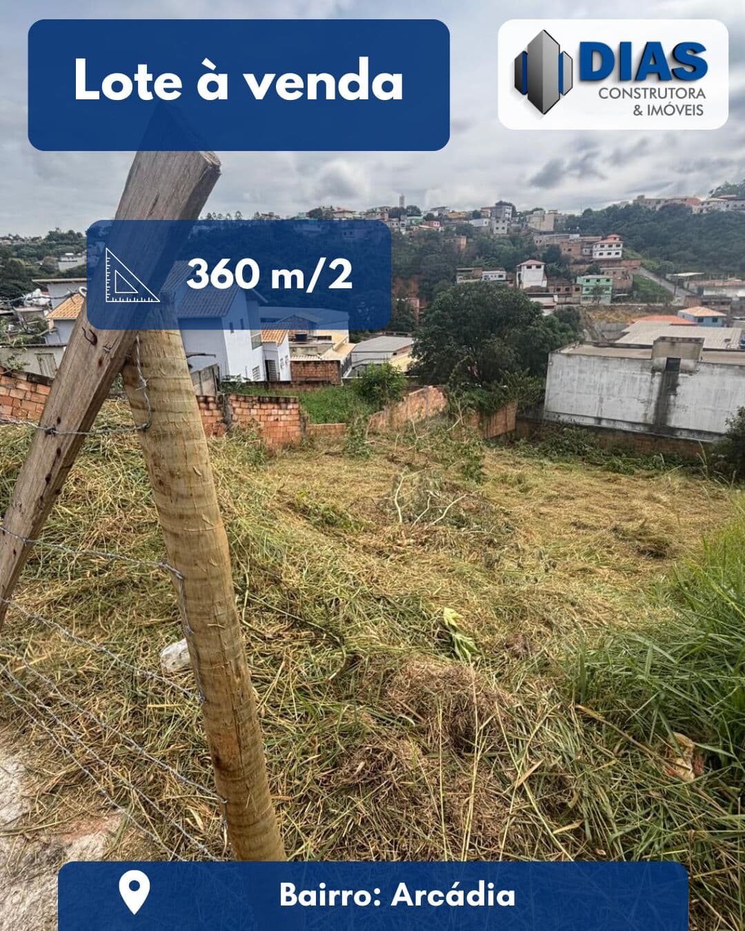 Lote/Terreno em Conselheiro Lafaiete - Arcádia