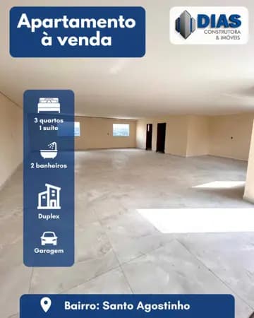 Apartamento para comprar Santo Agostinho Conselheiro Lafaiete